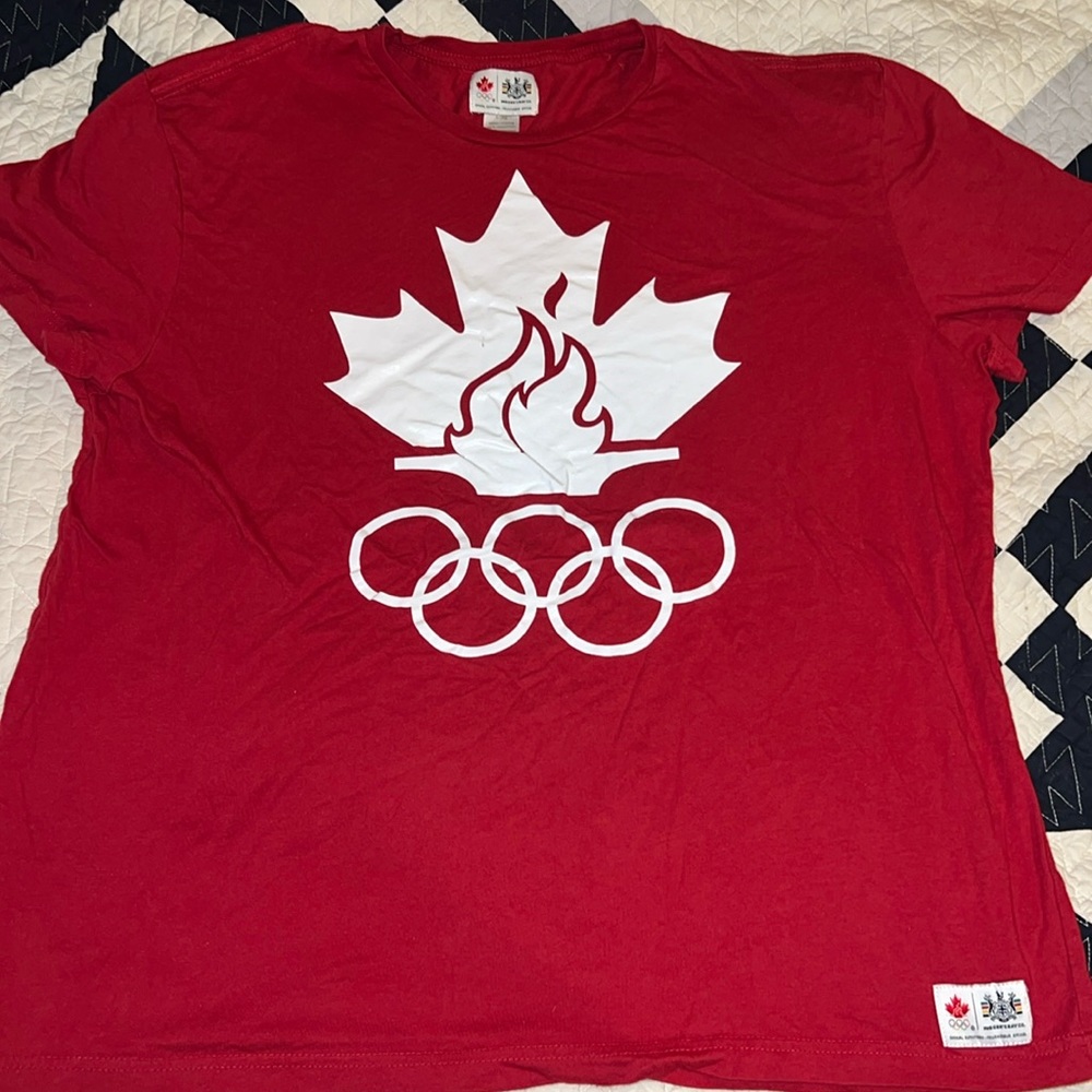 Hudsons Bay Canada Olympics T-shirt XL